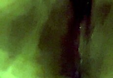 Big Tits BBW Flashes Hairy Pussy and Vibrates at Outdoor Campsite