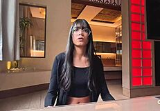 damn her big natural tits are perfect in this brazilian casting... luna legendary goes all out