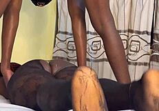 ⭐️ stepdad sneaks in nightly ripping clothes for wet pussy creampie quickies