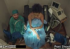 phoenix rose endures doctor's hitachi orgasm in tampa clinic