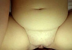 Chubby Latina Wife's Big Pussy Takes Missionary Thrusts in Homemade Bedroom POV