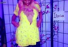 amateur ebony african teen big tits body tease rough fuck bait