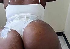 madam apple bottom claps that loud ass nutting no penetration