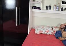 Blindfolded wife tricked into fucking my friend while husband watches submissively