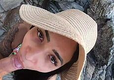 he forces me to swallow his milk hard