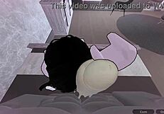 Fucking Plump Cute Girl's Big Ass with Monster Cock