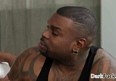 DOUBLE PENETRATE Pretty Little Casey Calvert with Big Black Cocks at DarkX!!