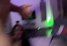 skinny emo teens mari galore and yoya grey share sloppy double blowjob pov