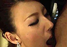 Mai Takizawa's uncensored oral skills drive men to hardcore orgasm sucking small tits