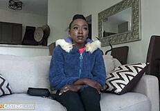 Big Black Ass Teen Sits On Producer's Monster Cock During Audition Ride