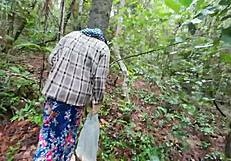 We fuck hard in forest as thai village amateurs pov creampie 4k