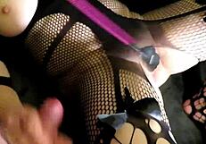 homemade housewife spanked red then facial cum blast