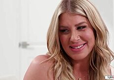 Shemale Ariel Demure Barebacks Husband Before Busty Neighbor!