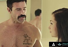 Nuru Masseuse Relieves Stress Through Pussy