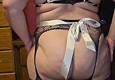 hey granny, spread those pregnant milf cheeks wide for me to see that juicy hole