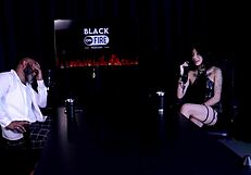 paty raven preps with butt plug for anal but regrets giving up that ass on sheer red