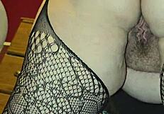 hey granny, spread those pregnant milf cheeks wide for me to see that juicy hole