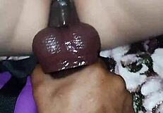 Prostitute's Ass Stretched Wide as She Cums Insanely Hard