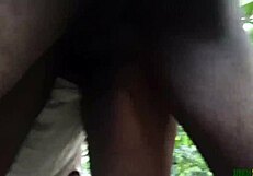 Country BBW Bends Over for Fat Black Pussy Pounding on the Ranch