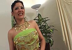 the indian wife betrays her husband for cash, blackmailed into big cock pounding with clear hindi moans