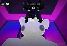 White Roblox Slut Craves Every Inch of Thick Cock Deep