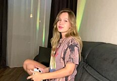 We planned console gaming with a friend but ended up fucking wildly