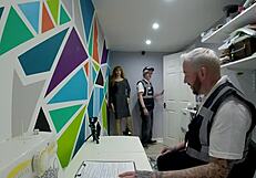 Lacey the Proper 18+ Shoplifting Slut Sucks Big Cock Bareback in Shop POV