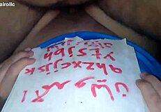 Ever wonder how this sexy arab milf wife handles six intense fucks at once