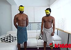 Rubi Cosmo Freaks Out Over First Interracial Threesome Big Cock Pound!