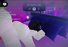 White Roblox Slut Craves Every Inch of Thick Cock Deep