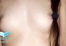 famous youtuber rides cowgirl in secret pigtails sex recording