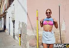 Jayla De Angelis Squirts from Brutal Public Anal in Bilbao with Deep Doggy and Rough Riding