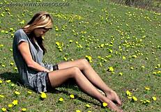 her feet deliver extreme tingles with sexy asmr and binaural beats relaxation