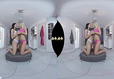 Euro lesbians kiss piss finger shaved pussies in HD