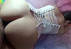 DEEP ANAL DOUBLE PENETRATION FOR RENTED LATINA WIFE BY HUBBY'S BOSS!