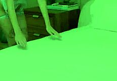 Flawless 18+ hottie melanie marie gapes ass in oiled anal riding