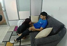 horny 18yo latina bends for morning bbc creampie doggystyle deepthroat