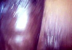 Close Up Black Cock Pounds Pretty Tight Pussy Deep