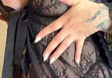 damn girl, that thick pawg latina shaking her fat ass in see-through lingerie...