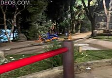 Prostitute gloryhole puta takes big black cocks daily corno style