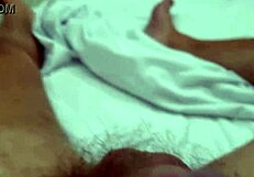 amateur european tattooed babe gives incredible handjob with massive cumshot