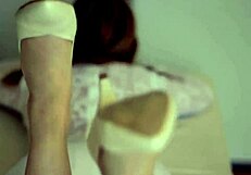 her feet deliver extreme tingles with sexy asmr and binaural beats relaxation