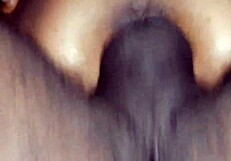 Colombian bride's skinny tight pussy stretched by massive black cock