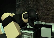 ROBLOX GIRL SUCKS BOYFRIEND'S COCK WHILE HE SLEEPS IN BEDROOM!