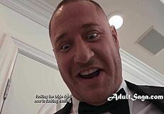 cheating bride's wedding day interracial gangbang