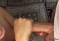 sinn sage's nerdy milf curves spill out of lingerie glasses