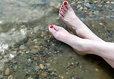 her feet deliver extreme tingles with sexy asmr and binaural beats relaxation