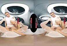 wanna fuck these big tits blondes in outer space reality?