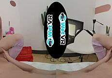 Blonde teen takes big cock missionary doggystyle creampie riding