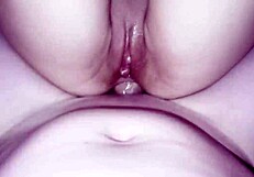 closeup teen pussy orgasms from intense anal pov